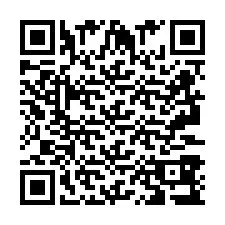 Codice QR per il numero di telefono +2693389388