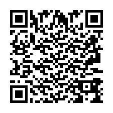 Codice QR per il numero di telefono +2693389408