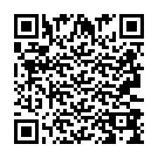 Código QR para número de telefone +2693389423