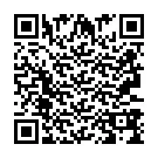 QR Code pour le numéro de téléphone +2693389443