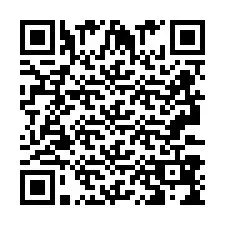 QR-code voor telefoonnummer +2693389455