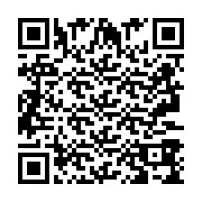 QR-koodi puhelinnumerolle +2693389588