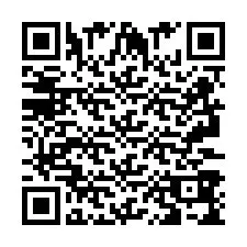 QR-koodi puhelinnumerolle +2693389598