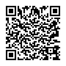 Código QR para número de teléfono +2693389608