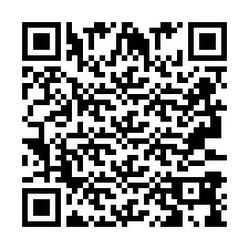 Codice QR per il numero di telefono +2693389803