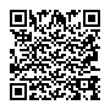 Codice QR per il numero di telefono +2693389806