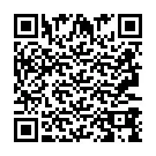 Código QR para número de telefone +2693389809