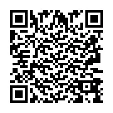 Codice QR per il numero di telefono +2693389828