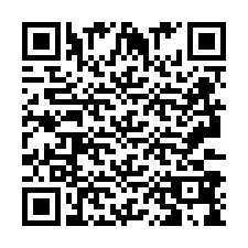 QR-code voor telefoonnummer +2693389831