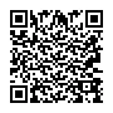 Codice QR per il numero di telefono +2693389833