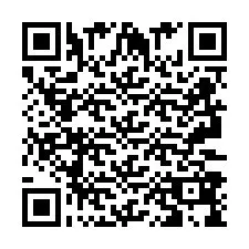 QR-code voor telefoonnummer +2693389868