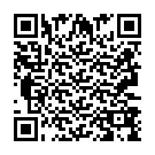 Código QR para número de telefone +2693389869