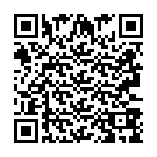 Codice QR per il numero di telefono +2693389992