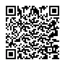 QR-koodi puhelinnumerolle +2693390458