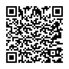 QR-code voor telefoonnummer +2693391108