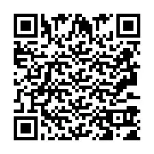 QR Code pour le numéro de téléphone +2693391401