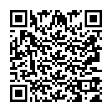 QR-koodi puhelinnumerolle +2693391408