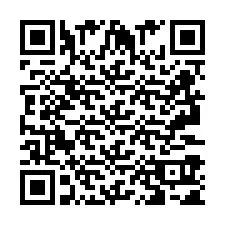 Código QR para número de telefone +2693391508