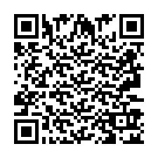 Código QR para número de telefone +2693392058