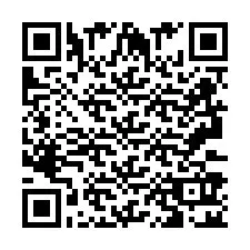 Código QR para número de telefone +2693392061