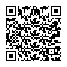 QR код за телефонен номер +2693392108