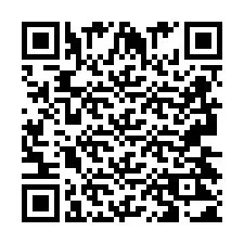 QR-code voor telefoonnummer +2693421063