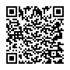 Código QR para número de telefone +2693421104