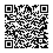 Codice QR per il numero di telefono +2693421106