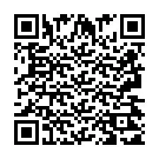 Kod QR dla numeru telefonu +2693421108