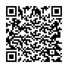 QR код за телефонен номер +2693421166