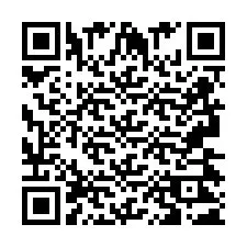 QR код за телефонен номер +2693421203