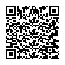 Codice QR per il numero di telefono +2693421232