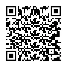 QR код за телефонен номер +2693421233