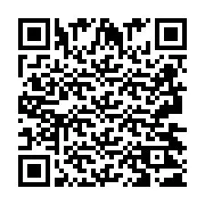 Codice QR per il numero di telefono +2693421234