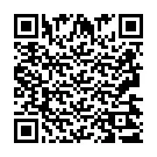 Codice QR per il numero di telefono +2693421301