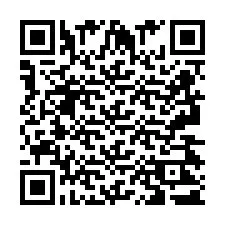 Código QR para número de telefone +2693421308