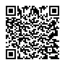 QR-code voor telefoonnummer +2693421349