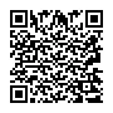 QR-koodi puhelinnumerolle +2693421350