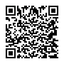 Codice QR per il numero di telefono +2693421367