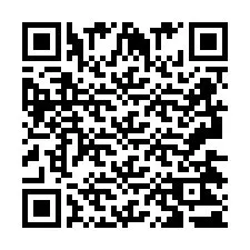 Codice QR per il numero di telefono +2693421391