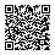 Codice QR per il numero di telefono +2693421400