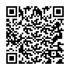 Codice QR per il numero di telefono +2693421401