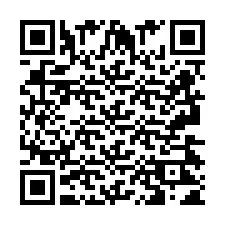 QR код за телефонен номер +2693421404