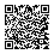 QR-koodi puhelinnumerolle +2693421406