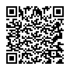 QR Code pour le numéro de téléphone +2693421421