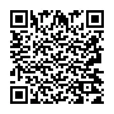 Codice QR per il numero di telefono +2693421434