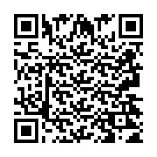 QR-code voor telefoonnummer +2693421458