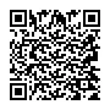 Codice QR per il numero di telefono +2693421466