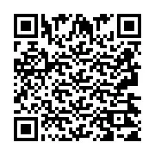 QR код за телефонен номер +2693421504