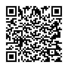 Codice QR per il numero di telefono +2693421508